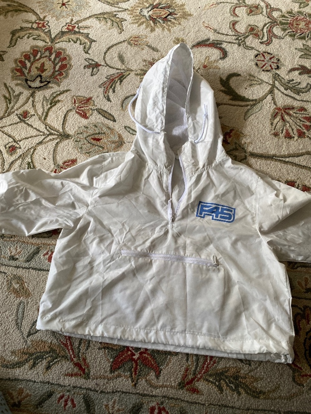 Cropped wind breaker jacket size small
